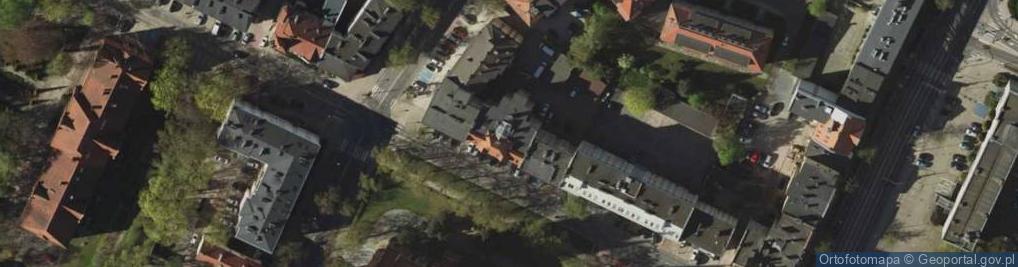 Zdjęcie satelitarne Geoprojekt Olsztyn