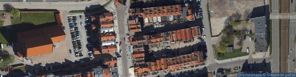 Zdjęcie satelitarne Projekt MAPA Usługi Geodezyjne Michał Krezymon