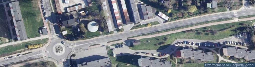 Zdjęcie satelitarne Usługi Goedezyjne "Geo-Bart"