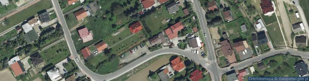 Zdjęcie satelitarne Wojciech Knapik Zakład usług geodezyjnych