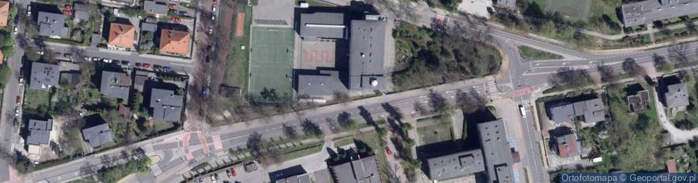 Zdjęcie satelitarne Gimnazjum Dwujęzyczne Nr 18 W Rybniku