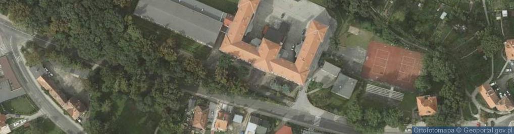 Zdjęcie satelitarne Gimnazjum Dwujęzyczne W Złotoryi