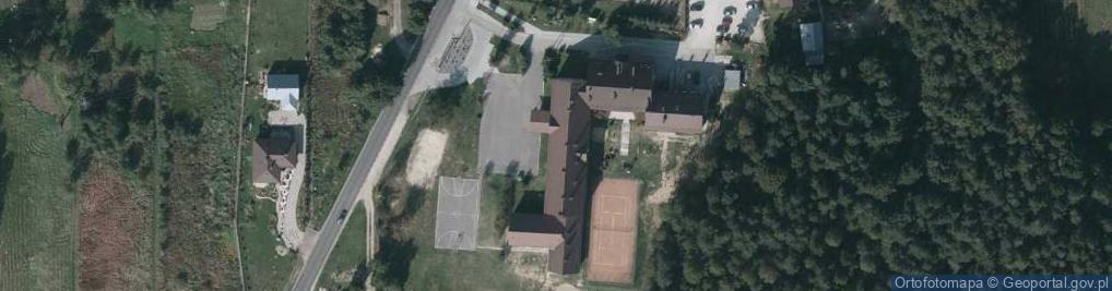 Zdjęcie satelitarne Gimnazjum Im. Jana Pawła II Czarnej Sędziszowskiej