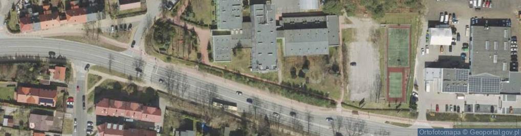 Zdjęcie satelitarne Gimnazjum Nr 10 Im.gen.bryg.pil.stanisława Skalskiego