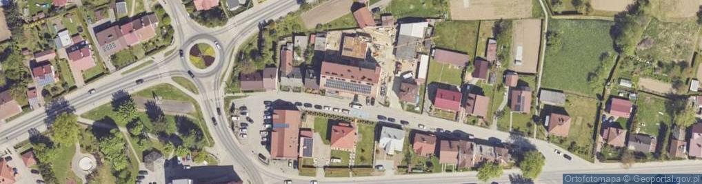 Zdjęcie satelitarne Gimnazjum Nr 2 Specjalne W Specjalnym Ośrodku Szkolno - Wychowawczym W Strzyżowie