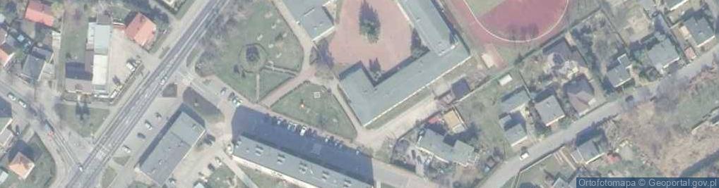 Zdjęcie satelitarne Gimnazjum Nr 2 Specjalne