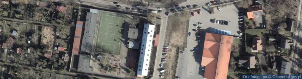Zdjęcie satelitarne Gimnazjum Nr 41 W Sdn W Szczecinie