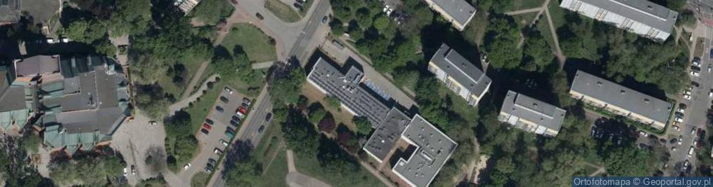 Zdjęcie satelitarne Gimnazjum Specjalne Nr 45