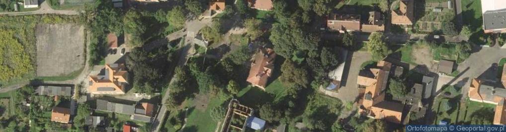 Zdjęcie satelitarne Gimnazjum Specjalne Przy Młodzieżowym Ośrodku Socjoterapii W Lwówku Śląskim