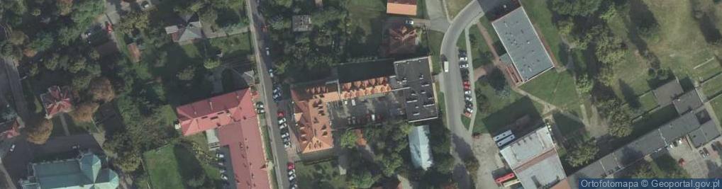 Zdjęcie satelitarne Gimnazjum Specjalne W Łańcucie