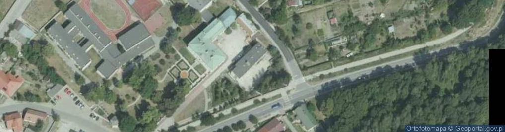 Zdjęcie satelitarne Gimnazjum Specjalne W Pińczowie