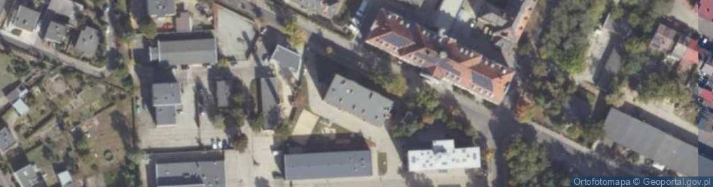 Zdjęcie satelitarne Gimnazjum Specjalne W Rawiczu