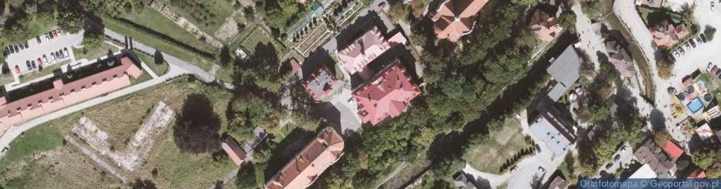 Zdjęcie satelitarne Gimnazjum Specjalne W Specjalnym Ośrodku Szkolno-Wychowawczym W Polanicy Zdroju