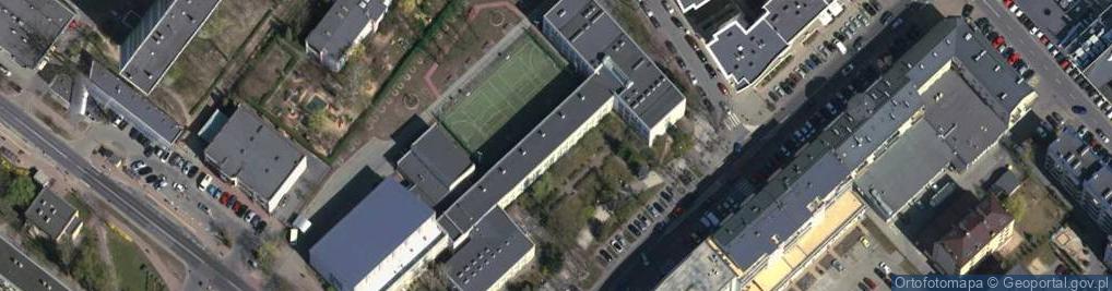 Zdjęcie satelitarne Gimnazjum Z Oddziałami Dwujęzycznymi W Legionowie
