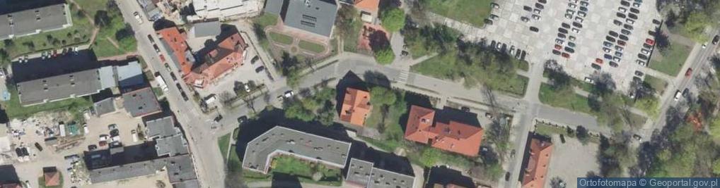 Zdjęcie satelitarne Katolickie Gimnazjum W Giżycku