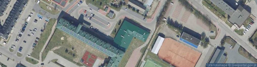 Zdjęcie satelitarne Miejskie Gimnazjum Nr 1 Im. Tadeusza Kościuszki W Zambrowie