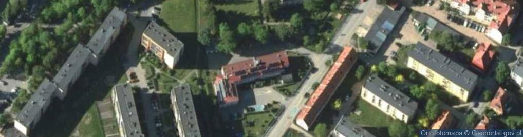 Zdjęcie satelitarne Niepubliczne Gimnazjum Specjalne Stowarzyszenia 'Promyk' W Szczytnie