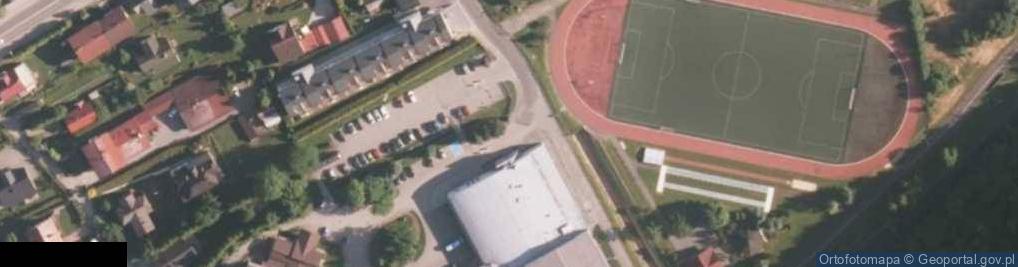 Zdjęcie satelitarne Niepubliczne Gimnazjum Szkoła Mistrzostwa Sportowego Polskiego Związku Piłki Siatkowej W Szczyrku