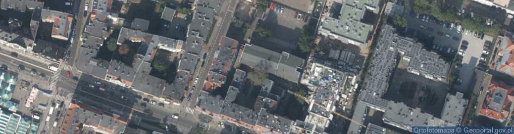 Zdjęcie satelitarne Prywatne Gimnazjum Językowo-Informatyczne Im. Romka Strzałkowskiego