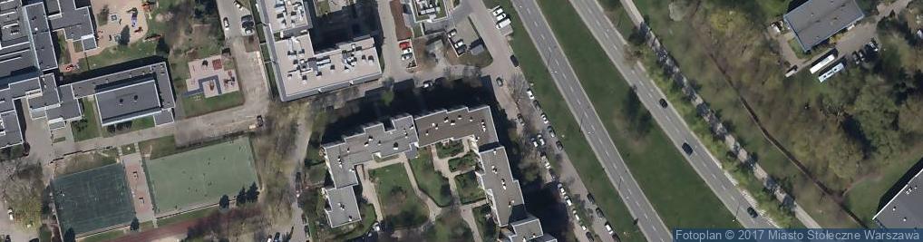 Zdjęcie satelitarne Prywatne Gimnazjum Przy Niepublicznym Liceum Ogólnokształcącym Nr 46