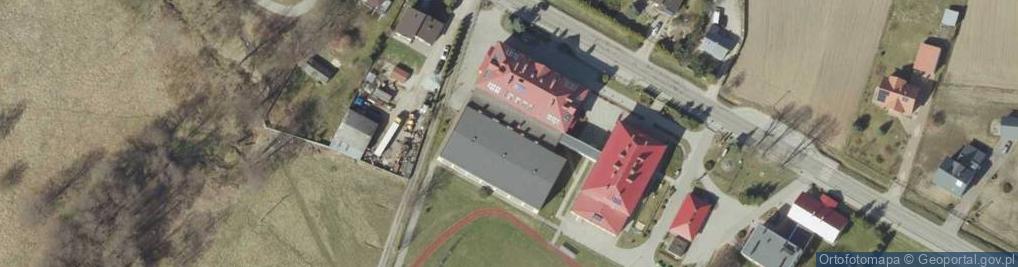 Zdjęcie satelitarne Publiczne Gimnazjum Im. Jana Pawła II W Stróży