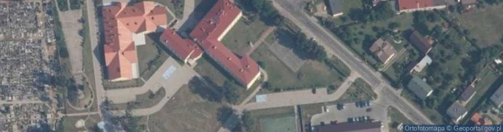 Zdjęcie satelitarne Publiczne Gimnazjum Im. Polskiej Organizacji Zbrojnej W Bodzanowie