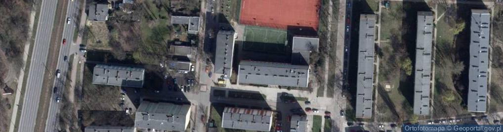 Zdjęcie satelitarne Publiczne Gimnazjum Nr 19 Im. Gen. Mariusza Zaruskiego