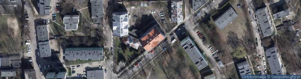 Zdjęcie satelitarne Publiczne Gimnazjum Specjalne Nr 57