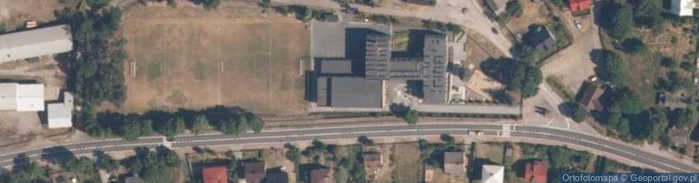Zdjęcie satelitarne Publiczne Gimnazjum W Inowłodzu