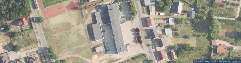 Zdjęcie satelitarne Publiczne Gimnazjum W Słońsku