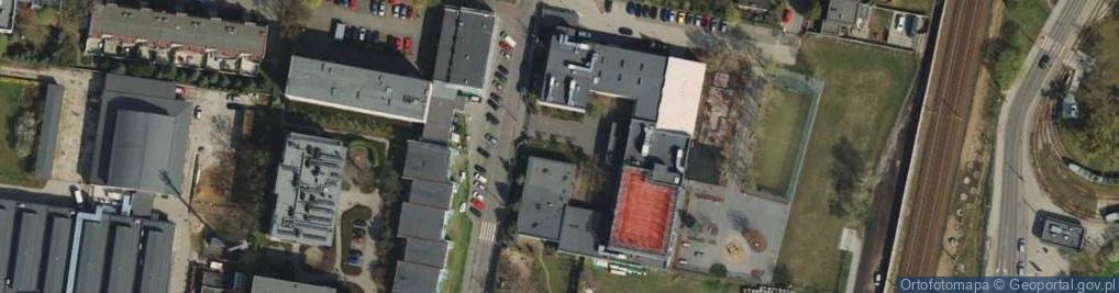 Zdjęcie satelitarne Społeczne Gimnazjum 'Dębinka'