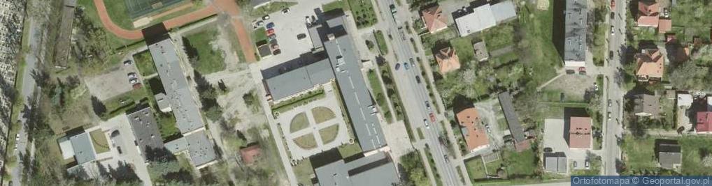 Zdjęcie satelitarne Społeczne Gimnazjum 'It' W Miliczu