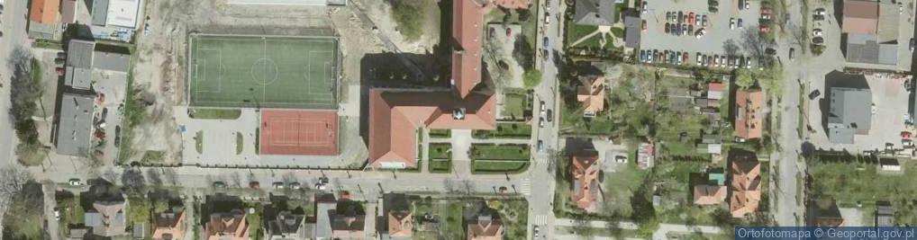 Zdjęcie satelitarne Społeczne Gimnazjum Ad Astra W Miliczu