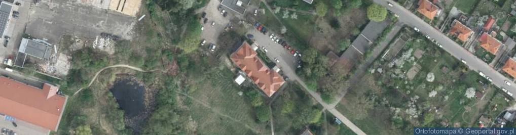 Zdjęcie satelitarne Społeczne Gimnazjum Akademickie W Świebodzicach