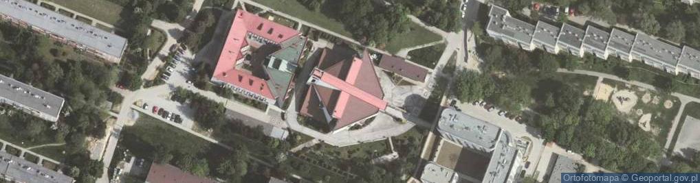 Zdjęcie satelitarne Społeczne Gimnazjum Nr 5