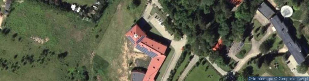 Zdjęcie satelitarne Społeczne Gimnazjum Społecznego Towarzystwa Oświatowego W Mikołajkach