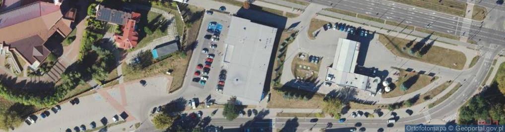 Zdjęcie satelitarne GLS - Punkt odbioru