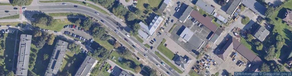 Zdjęcie satelitarne GLS - Punkt odbioru