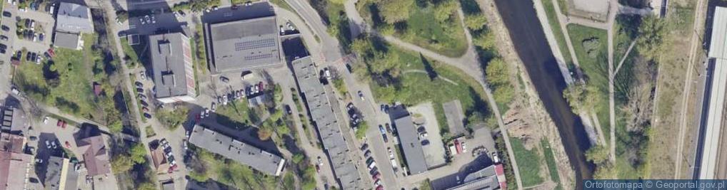 Zdjęcie satelitarne GLS - Punkt odbioru