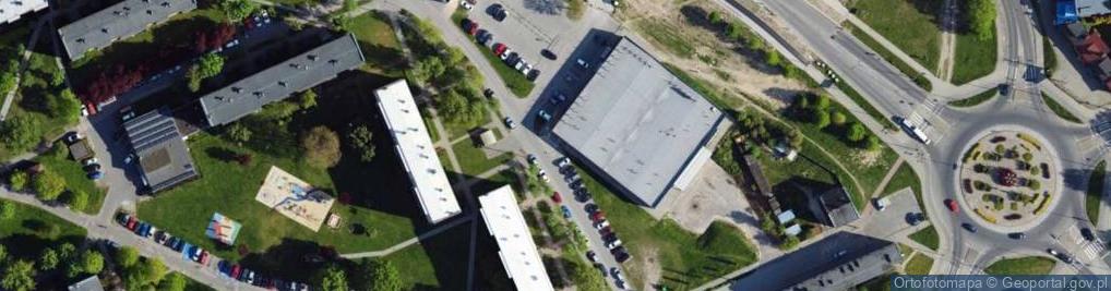 Zdjęcie satelitarne GLS - Punkt odbioru