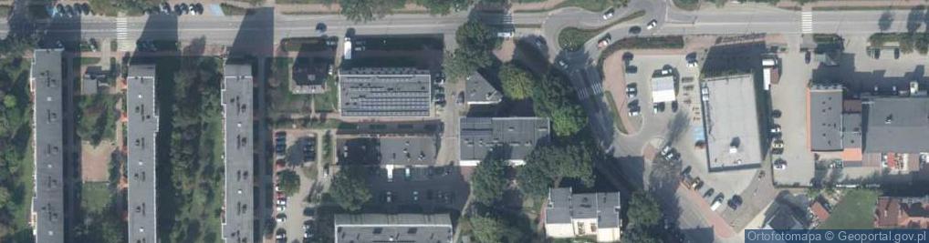 Zdjęcie satelitarne GLS - Punkt odbioru