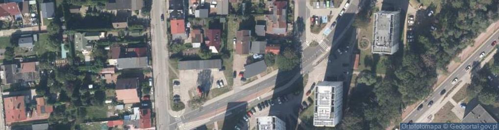 Zdjęcie satelitarne GLS - Punkt odbioru