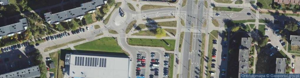 Zdjęcie satelitarne GLS - Punkt odbioru