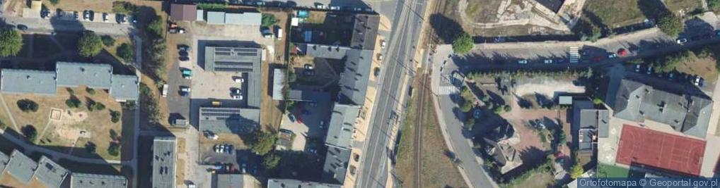 Zdjęcie satelitarne GLS - Punkt odbioru