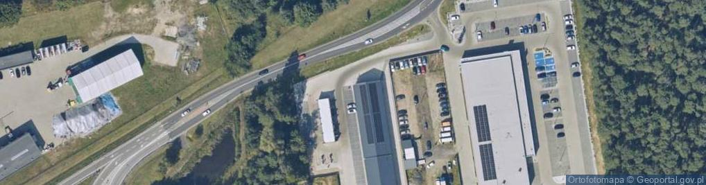 Zdjęcie satelitarne GLS - Punkt odbioru