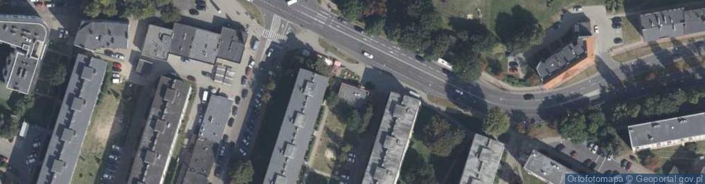 Zdjęcie satelitarne GLS - Punkt odbioru