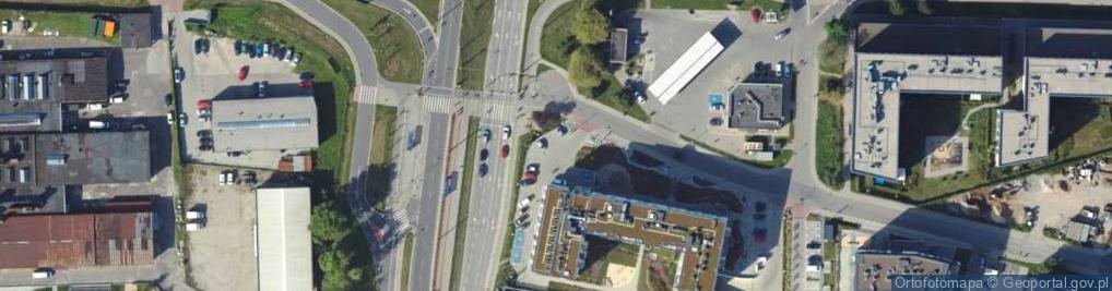 Zdjęcie satelitarne GLS - Punkt odbioru
