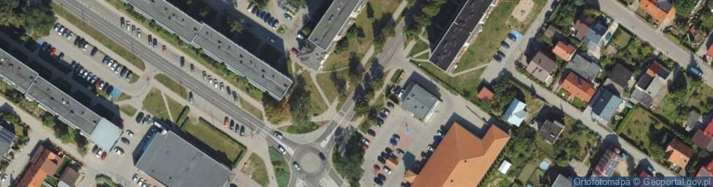 Zdjęcie satelitarne GLS - Punkt odbioru