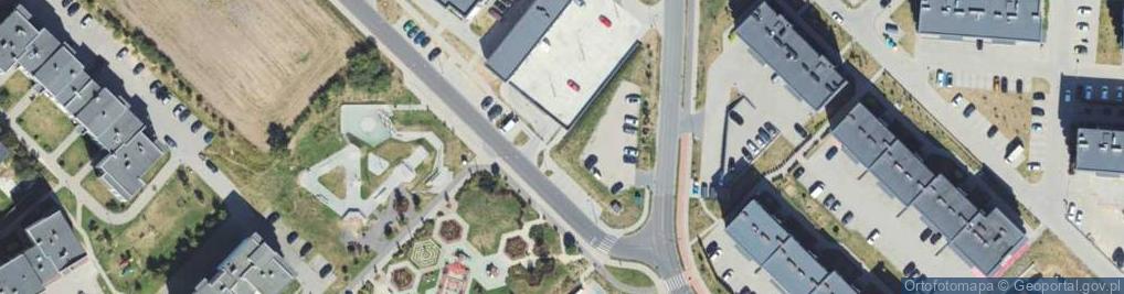 Zdjęcie satelitarne GLS - Punkt odbioru