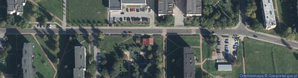 Zdjęcie satelitarne GLS - Punkt odbioru